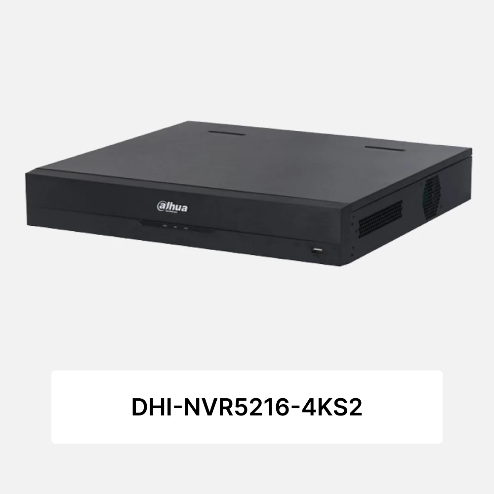 دستگاه NVR داهوا 16 کانال مدل DHI-NVR5216-4KS2