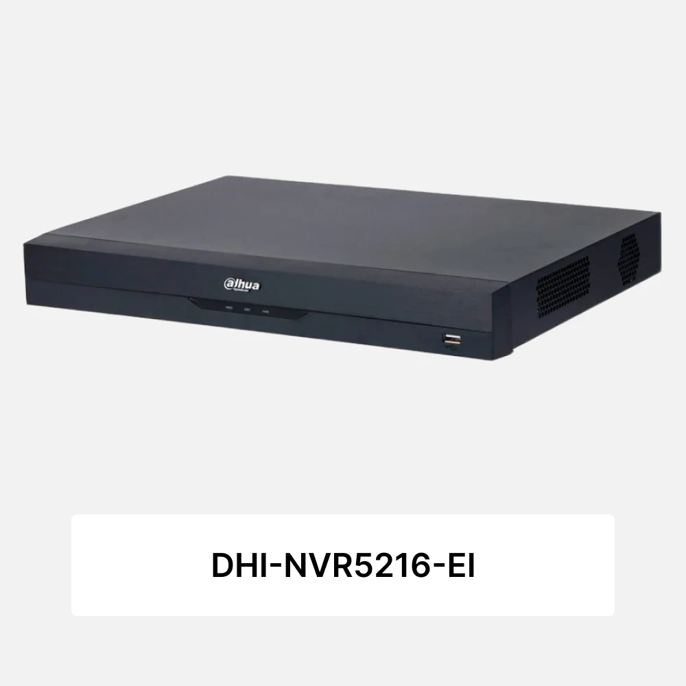 دستگاه NVR شانزده کانال داهوا مدل DHI-NVR5216-EI