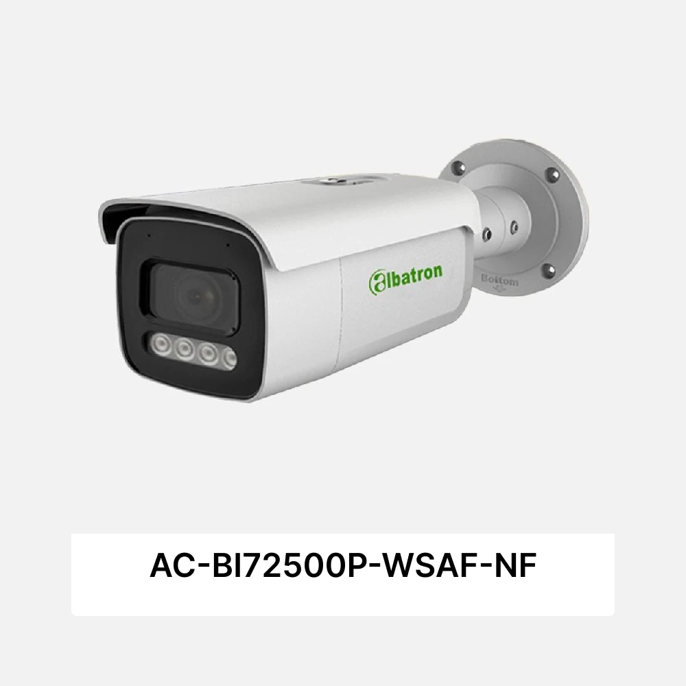 دوربین بولت آلباترون 5 مگاپیکسل IP مدل AC-BI72500P-WSAF-NF