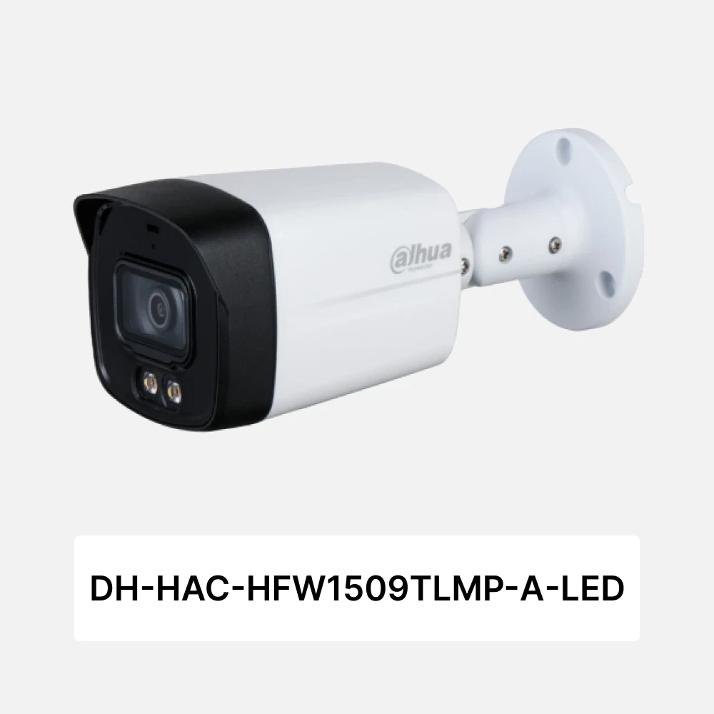 دوربین بولت داهوا 5 مگاپیکسل مدل DH-HAC-HFW1509TLMP-A-LED