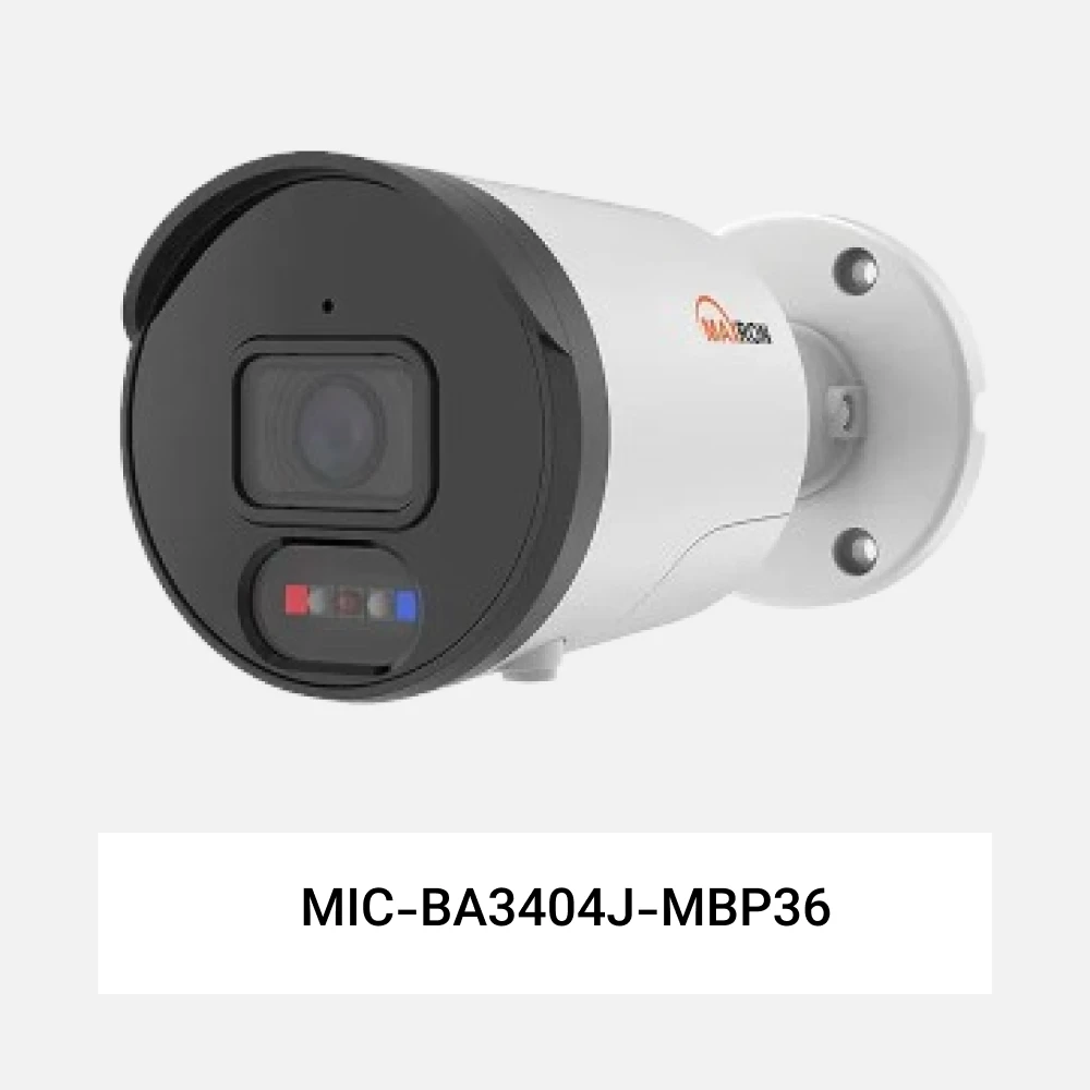 دوربین بولت مکسرون 4 مگاپیکسل IP مدل MIC-BA3404J-MBP36