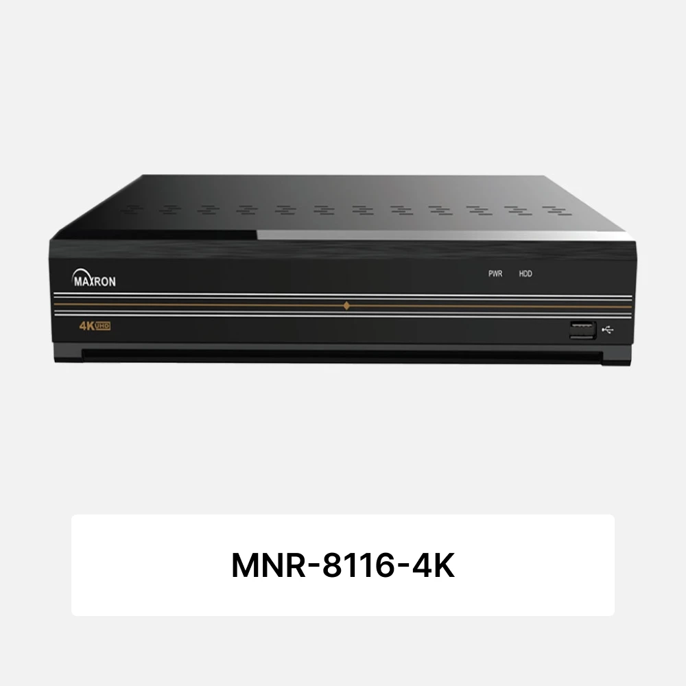 دستگاه NVR مکسرون 16 کانال مدل MNR-8116-4K