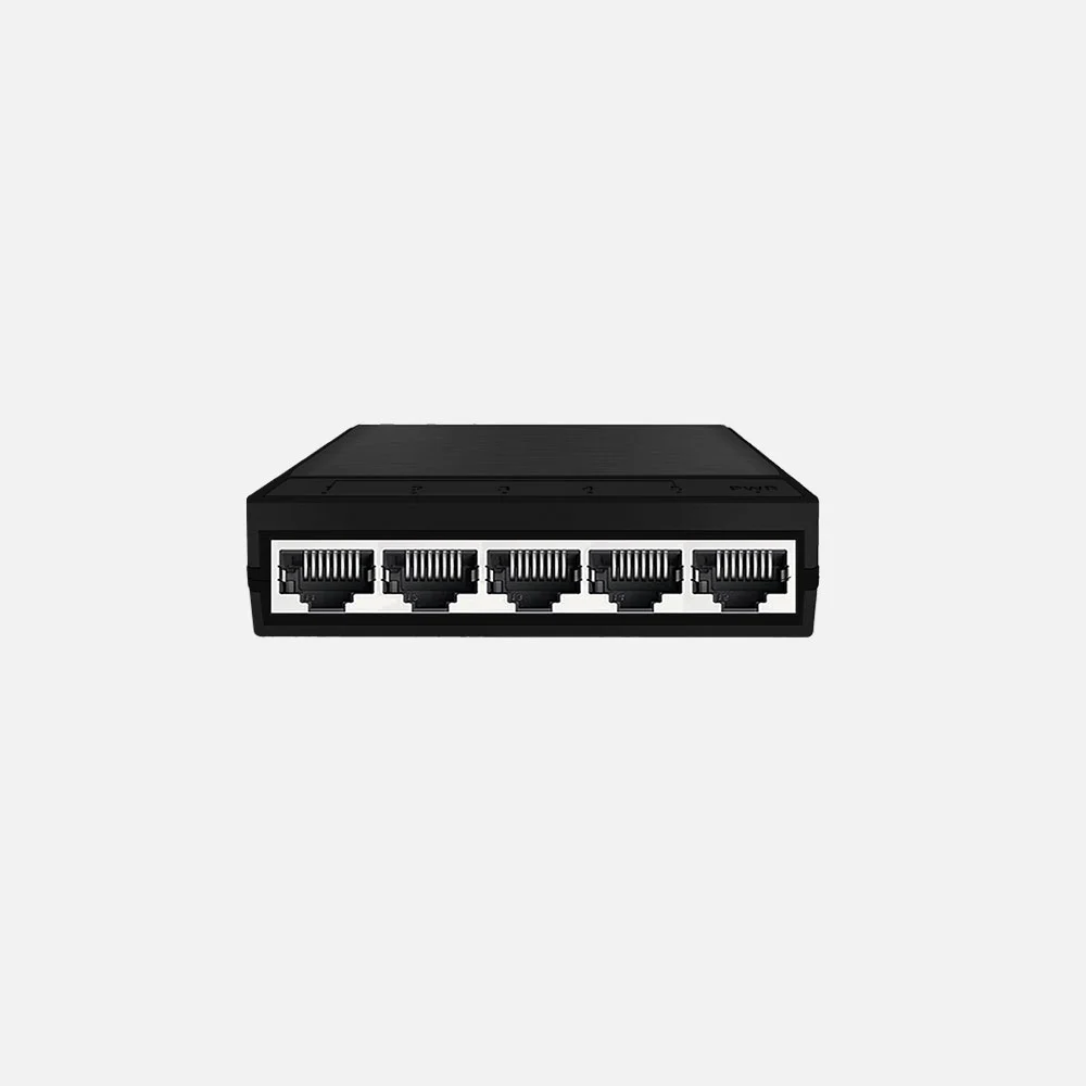 سوئیچ شبکه 4 پورت مکسرون مدل MSW-3004F-1FL-P