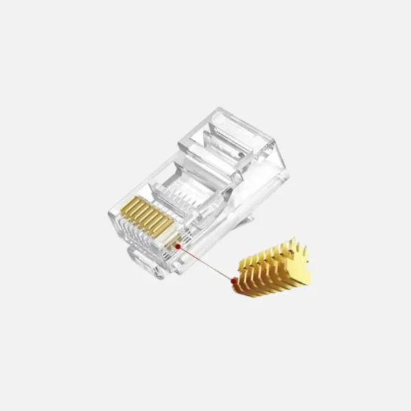 سوکت شبکه میان گذر مکسرون CAT6 MAXRON