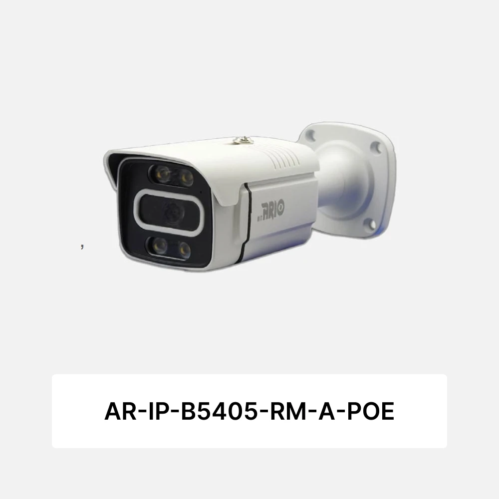دوربین بولت 4 مگاپیکسل آریو مدل AR-IP-B5405-RM-A-POE