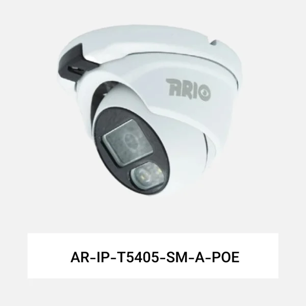 دوربین دام 4 مگاپیکسل آریو مدل AR-IP-T5405-SM-A-POE