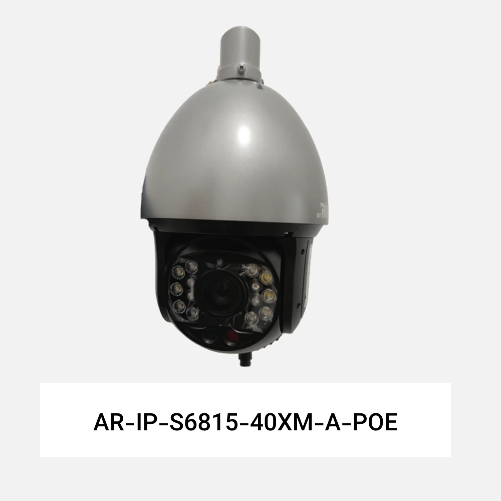 دوربین اسپید دام 8 مگاپیکسل آریو مدل AR-IP-S6815-40XM-A-POE