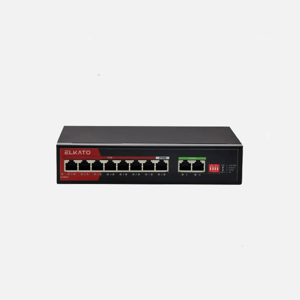 سوئیچ شبکه 8 پورت POE الکاتو مدل EL-1SB0820GP-120W VERSION2